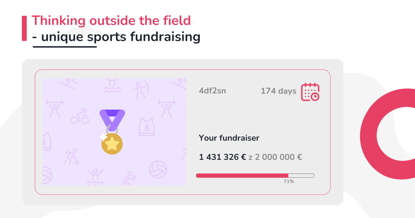 Thinking outside the field - unique sports fundraising